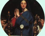 Ingres the virgin of the host - 让·奥古斯特·多米尼克·安格尔